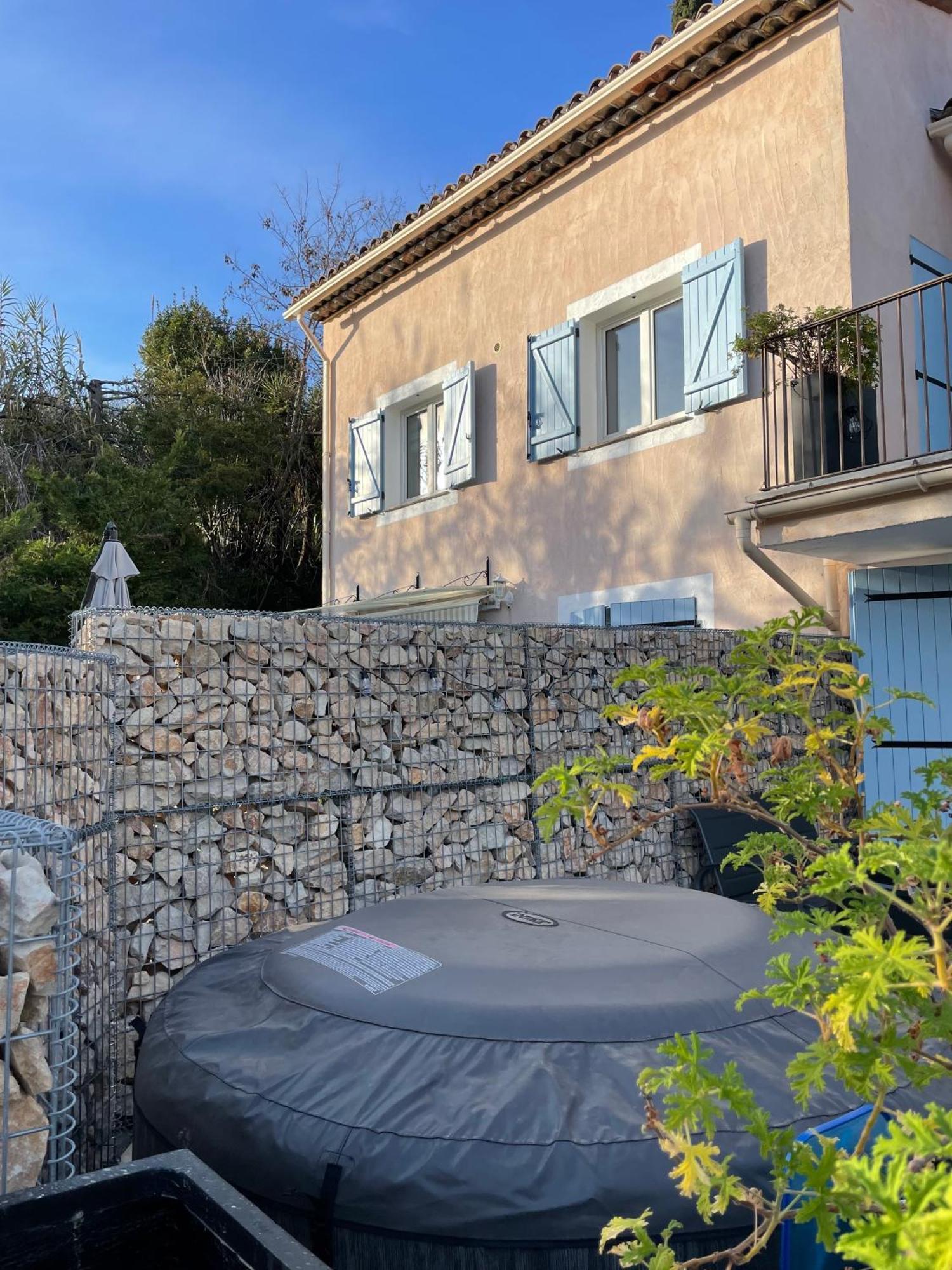 Luva D'Azur, Rez De Villa Le Riou - Le Vallon Le Bar-sur-Loup Dış mekan fotoğraf