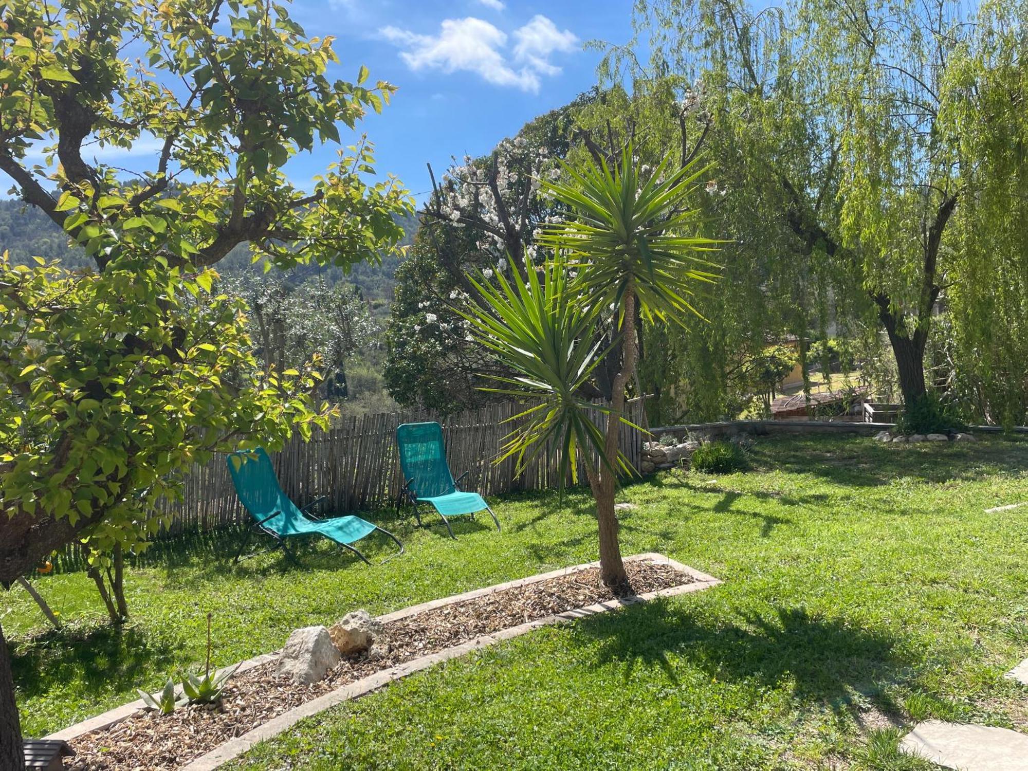 Luva D'Azur, Rez De Villa Le Riou - Le Vallon Le Bar-sur-Loup Dış mekan fotoğraf