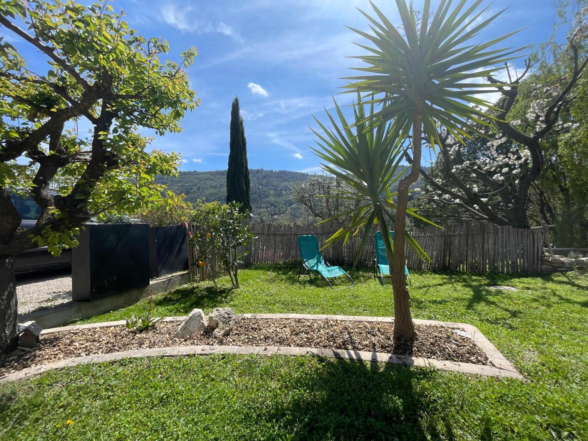 Luva D'Azur, Rez De Villa Le Riou - Le Vallon Le Bar-sur-Loup Dış mekan fotoğraf