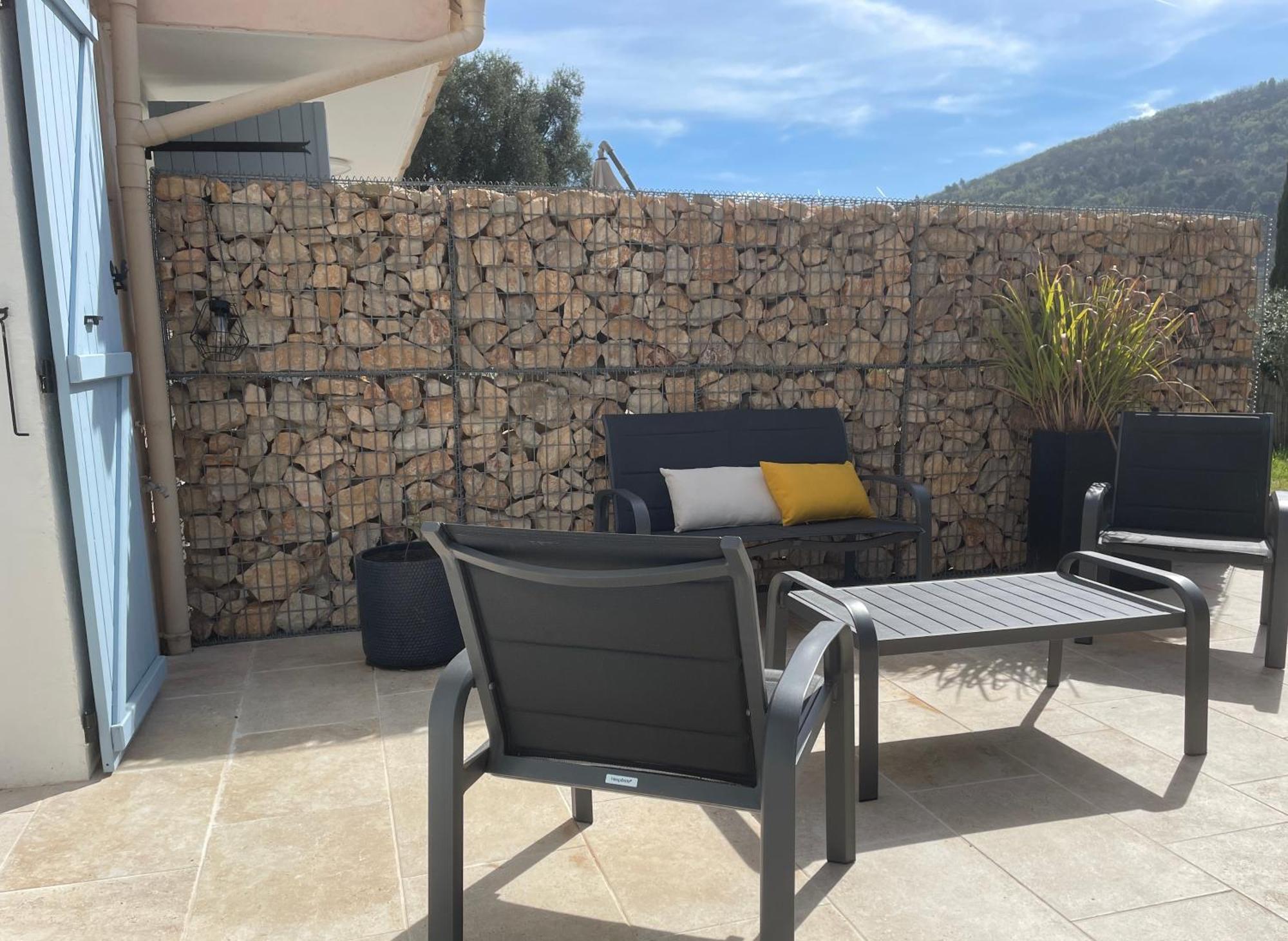Luva D'Azur, Rez De Villa Le Riou - Le Vallon Le Bar-sur-Loup Dış mekan fotoğraf