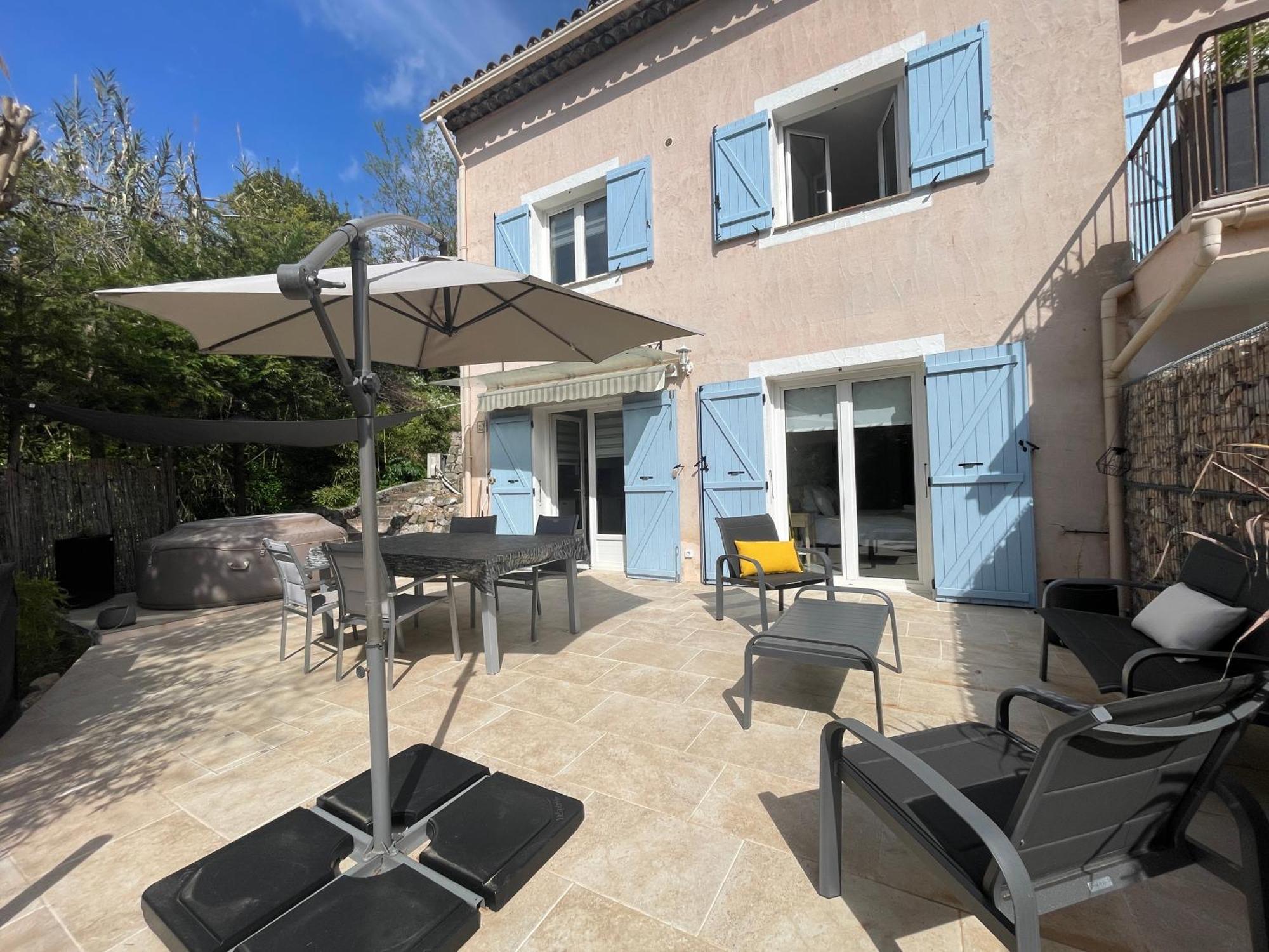 Luva D'Azur, Rez De Villa Le Riou - Le Vallon Le Bar-sur-Loup Dış mekan fotoğraf