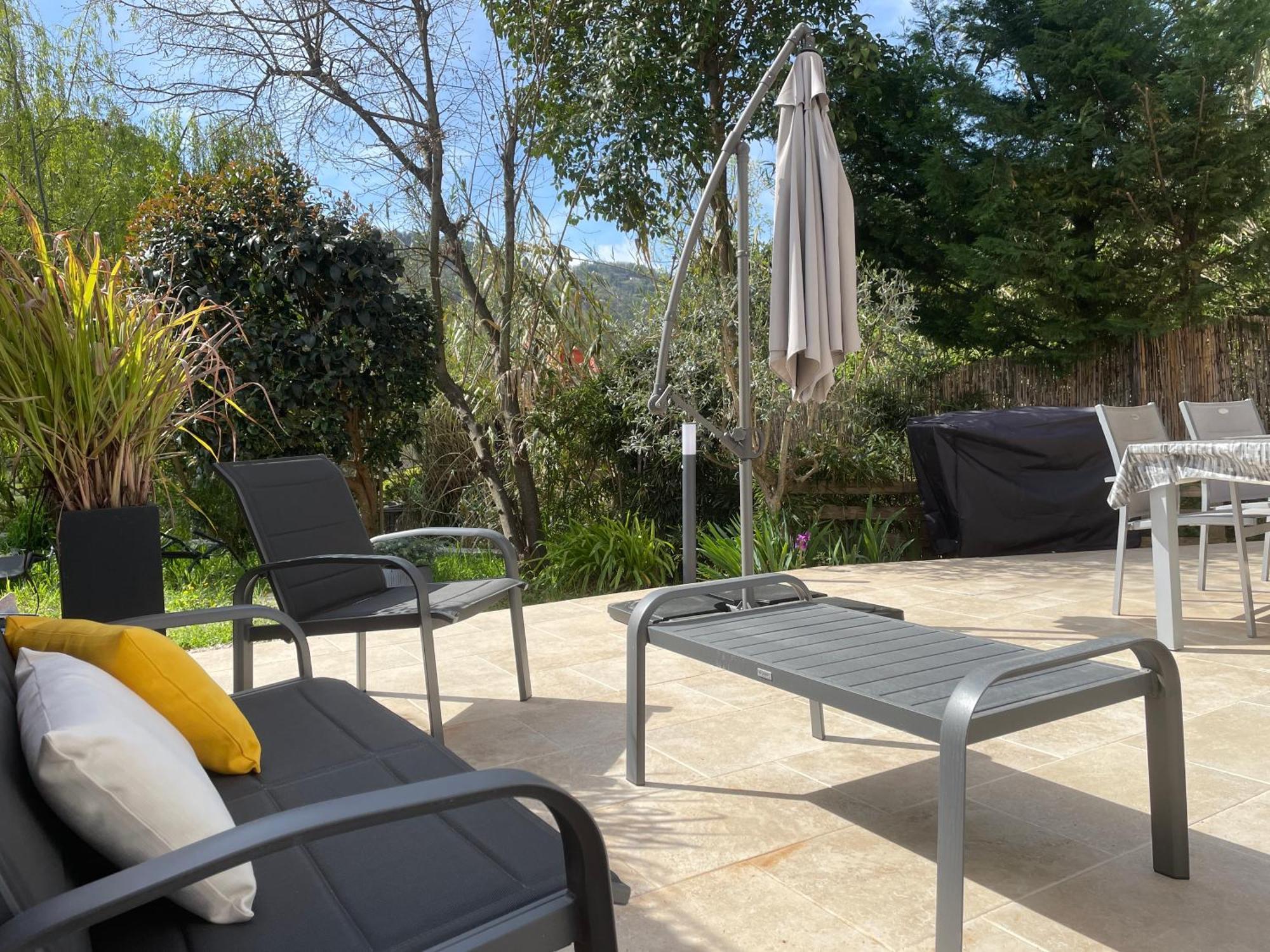 Luva D'Azur, Rez De Villa Le Riou - Le Vallon Le Bar-sur-Loup Dış mekan fotoğraf