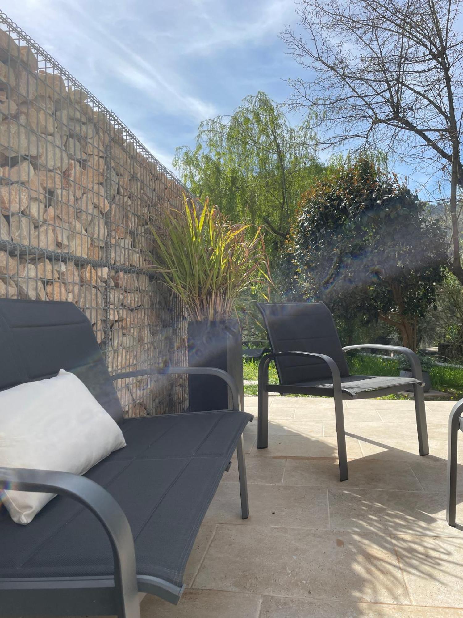 Luva D'Azur, Rez De Villa Le Riou - Le Vallon Le Bar-sur-Loup Dış mekan fotoğraf