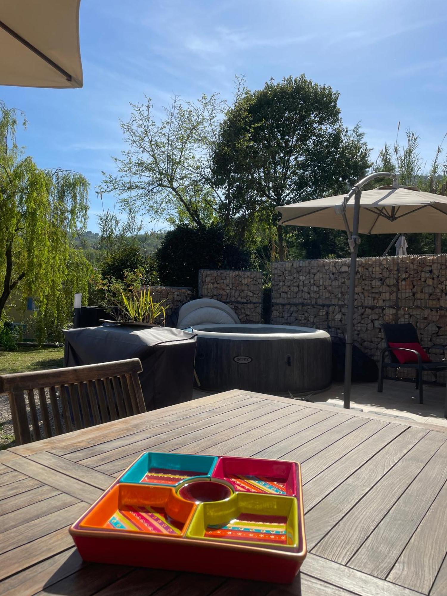 Luva D'Azur, Rez De Villa Le Riou - Le Vallon Le Bar-sur-Loup Dış mekan fotoğraf