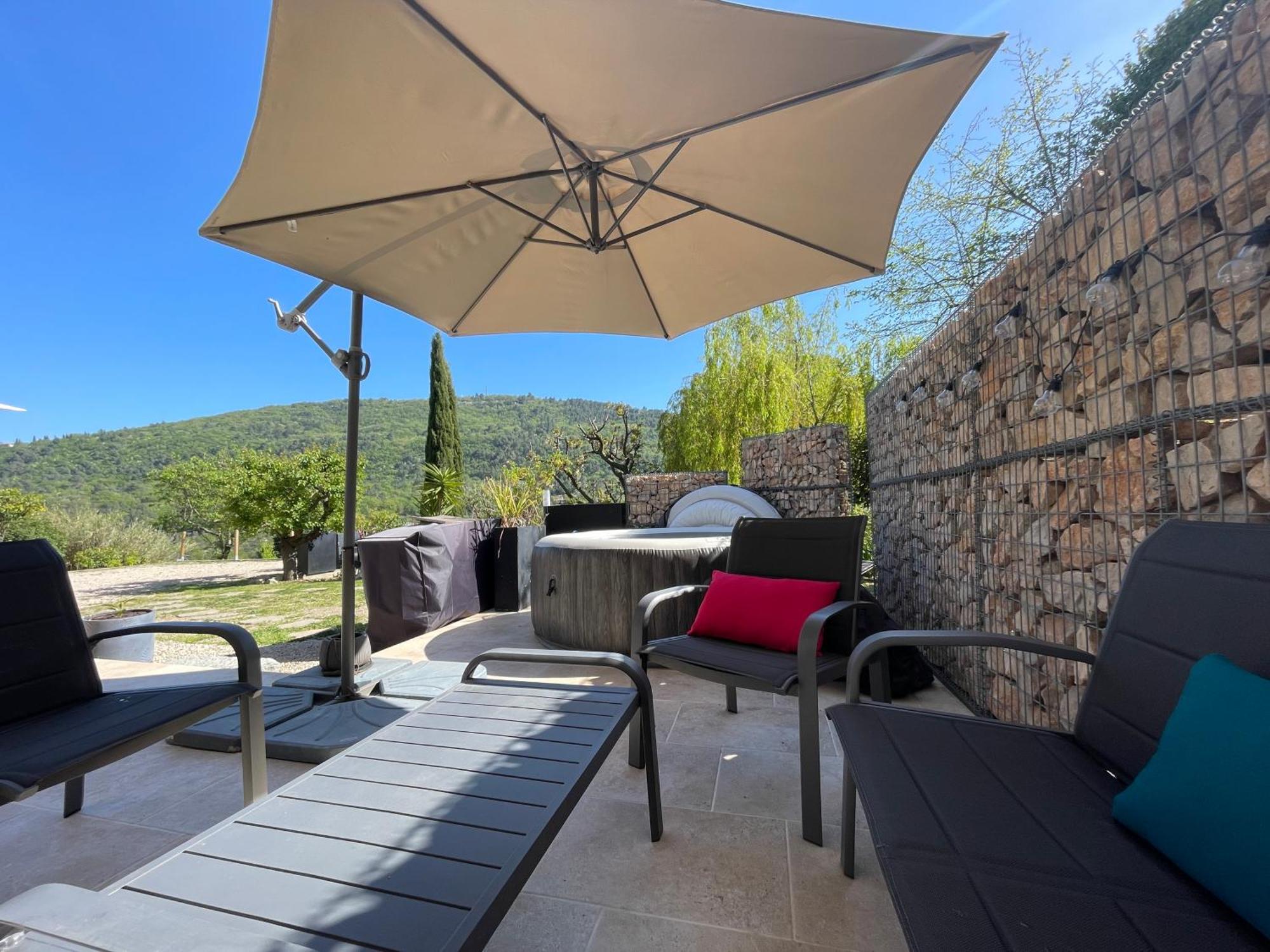 Luva D'Azur, Rez De Villa Le Riou - Le Vallon Le Bar-sur-Loup Dış mekan fotoğraf