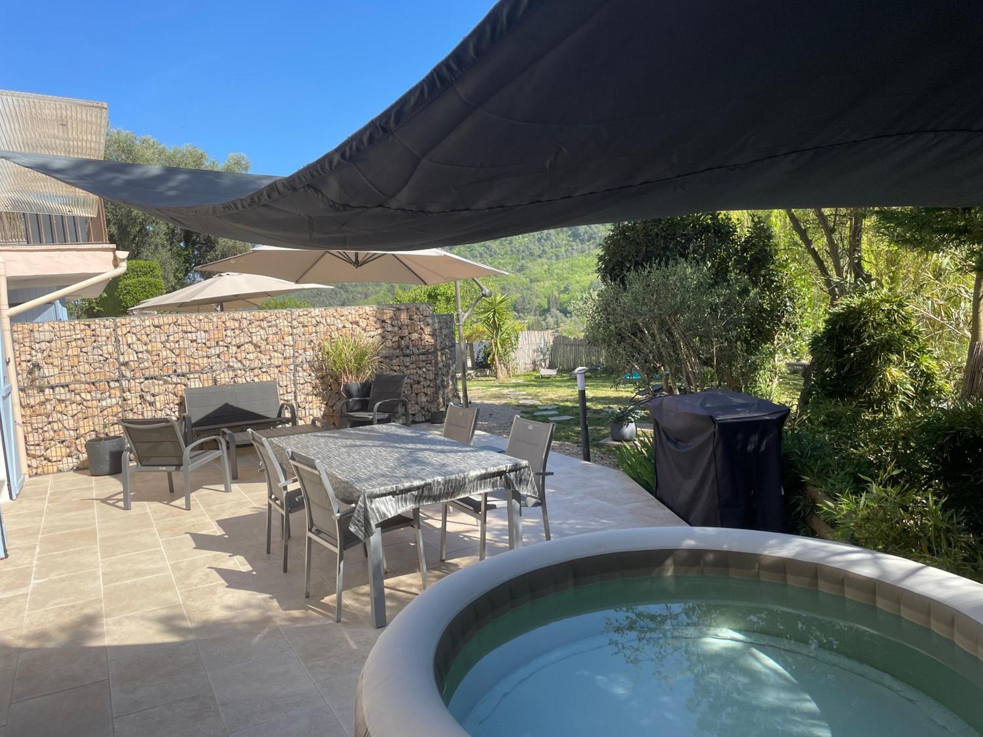 Luva D'Azur, Rez De Villa Le Riou - Le Vallon Le Bar-sur-Loup Dış mekan fotoğraf