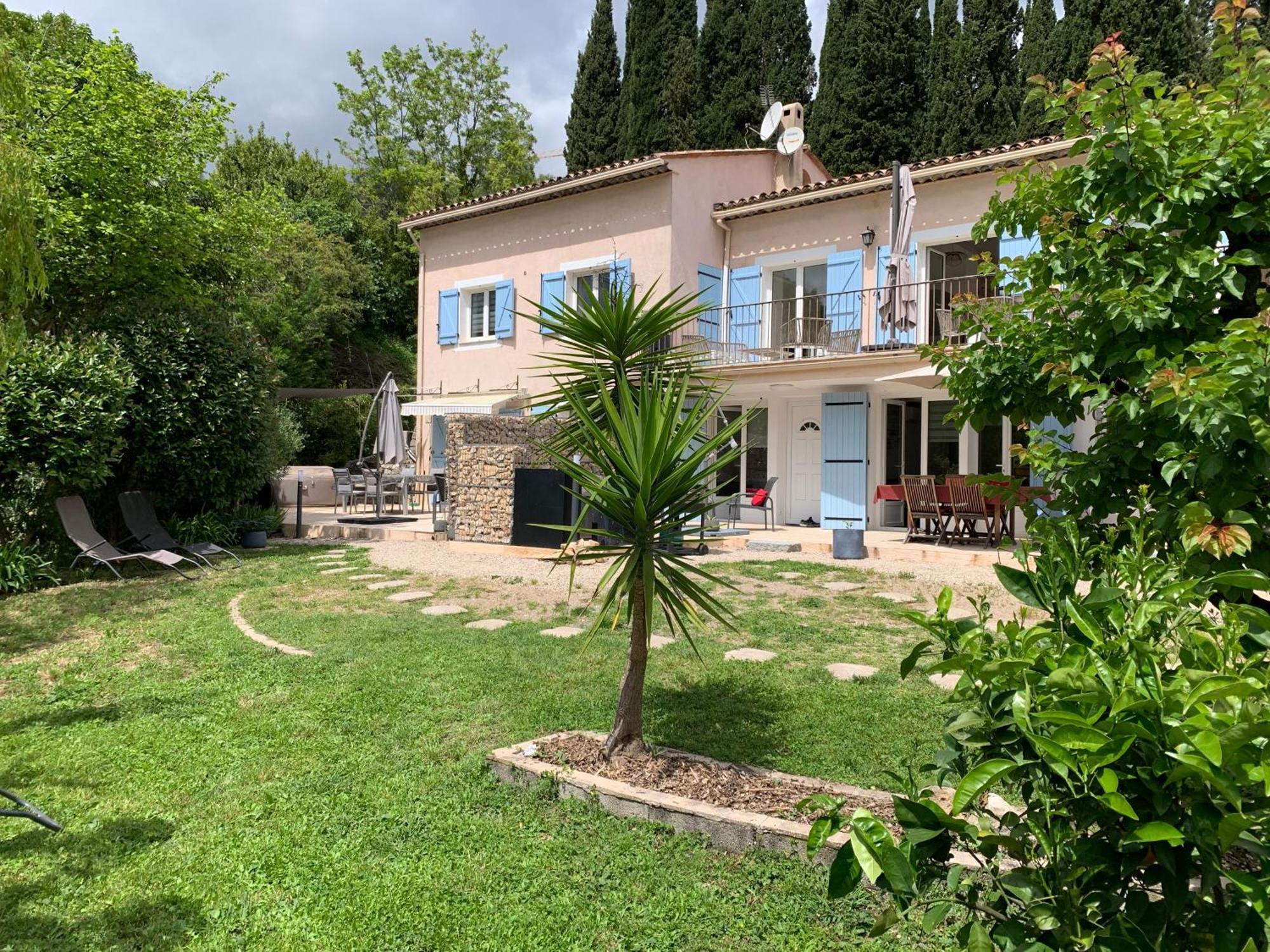 Luva D'Azur, Rez De Villa Le Riou - Le Vallon Le Bar-sur-Loup Dış mekan fotoğraf